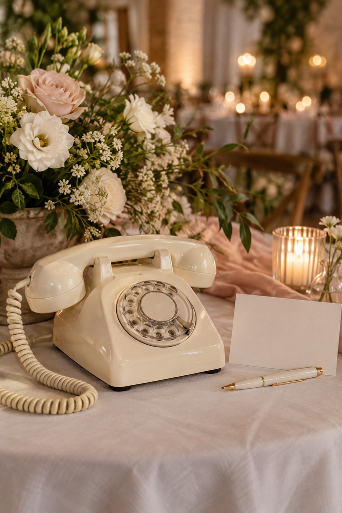 Service Les Voix pour messages audio de mariage