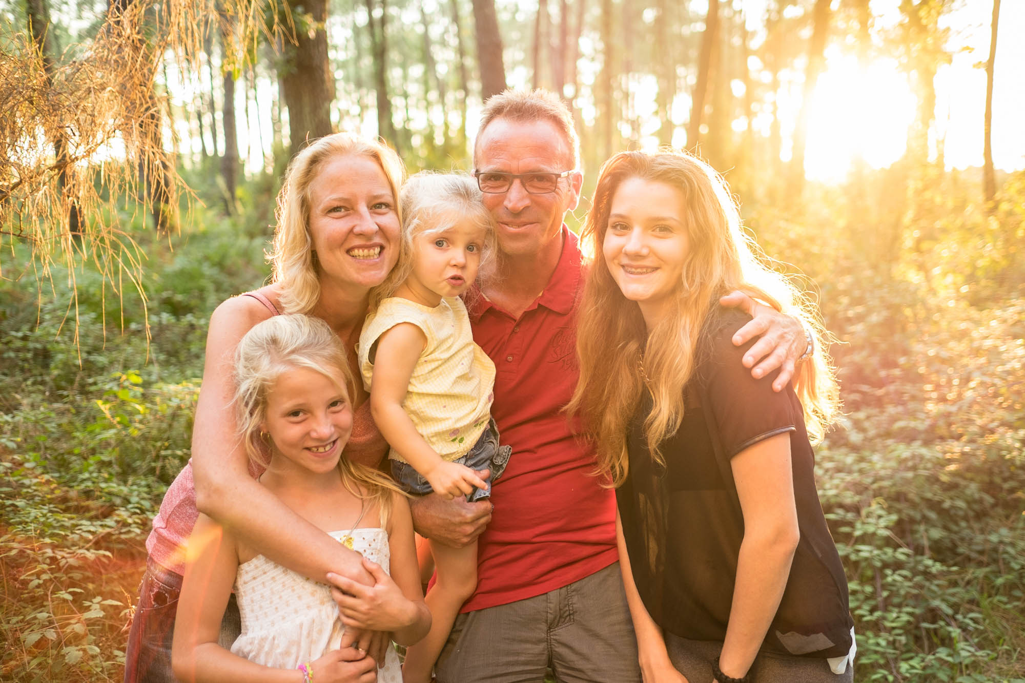 Portrait de famille en extérieur – portfolio Lukas Gisbert